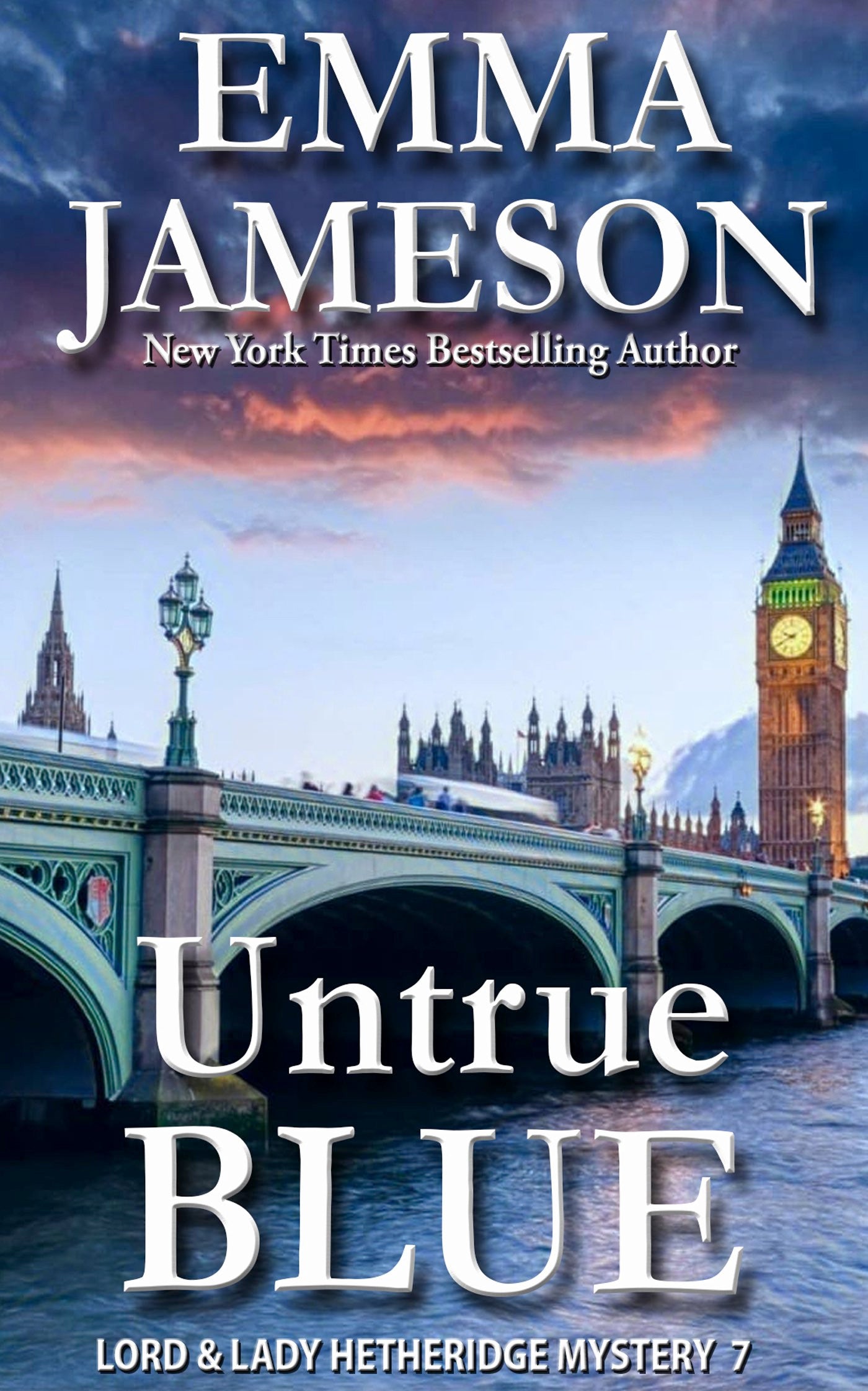 Untrue Blue (Lord & Lady Hetheridge Mysteries #7)